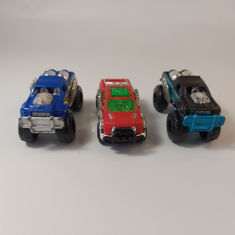 Zuru Metal Machines Die Cast Car Trucks, Lot Of 3